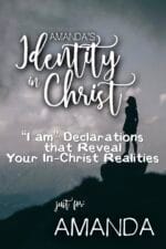 Amanda's Identity in Christ
