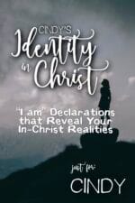 Cindy's Identity in Christ