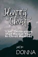 Donna's Identity in Christ